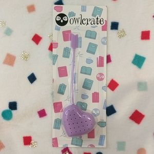 ⭐ OWLCRATE EXCLUSIVE BOOKISH LOVE TEA STRAINER⭐